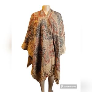 Womens paisley shaw unbranded